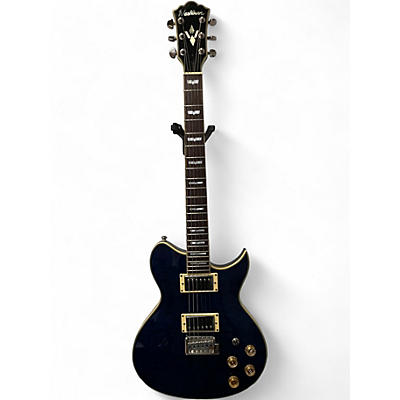 Used Washburn wi-66-pro Blue Solid Body Electric Guitar