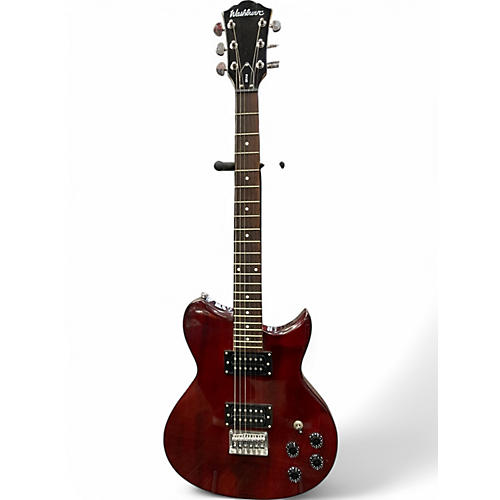 Used Washburn wi14 Red Solid Body Electric Guitar Red