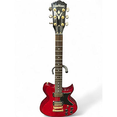 Used Washburn wi64 red Solid Body Electric Guitar