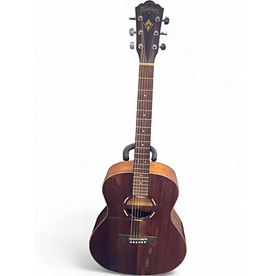 Used Washburn wl012se0 Natural Acoustic Guitar
