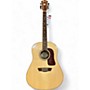 Used Washburn wsj50 elite Natural Acoustic Guitar Natural