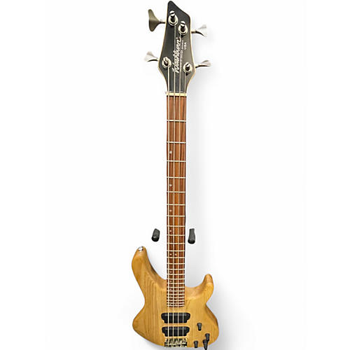 Used Washburn xb920 Natural Electric Bass Guitar Natural