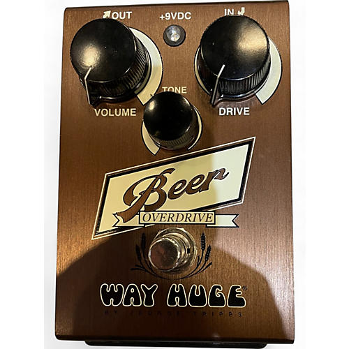 Used Way Huge Electronics BEER OVERDRIVE Effect Pedal
