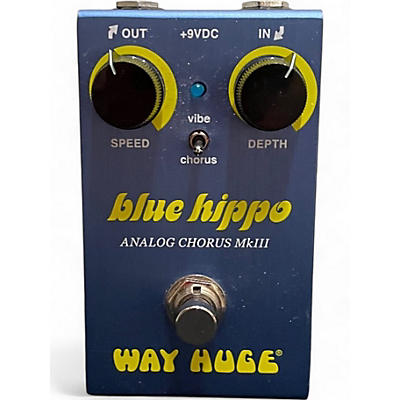 Way Huge Electronics Used Way Huge Electronics BLUE HIPPO ANALOG CHORUS MKIII Effect Pedal