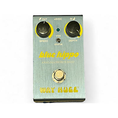 Way Huge Electronics Used Way Huge Electronics Blue Hippo Analog Chorus MKIII Effect Pedal