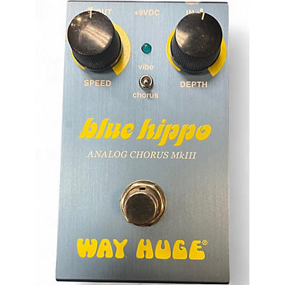Used Way Huge Electronics Blue Hippo Analog Chorus MKIII Effect Pedal