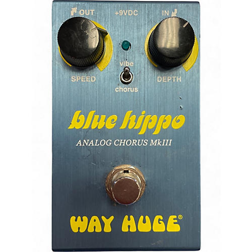 Way Huge Electronics Used Way Huge Electronics Blue Hippo Analog Chorus MkIII Effect Pedal