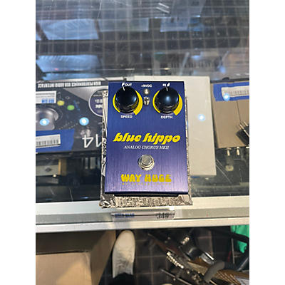 Way Huge Electronics Used Way Huge Electronics Blue Hippo Effect Pedal