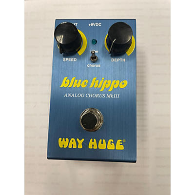 Way Huge Electronics Used Way Huge Electronics Blue Hippo Effect Pedal