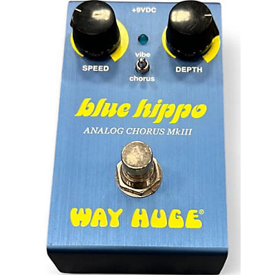 Used Way Huge Electronics Blue Hippo Effect Pedal