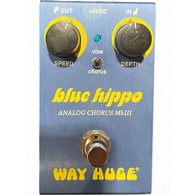 Used Way Huge Electronics Blue Hippo Effect Pedal