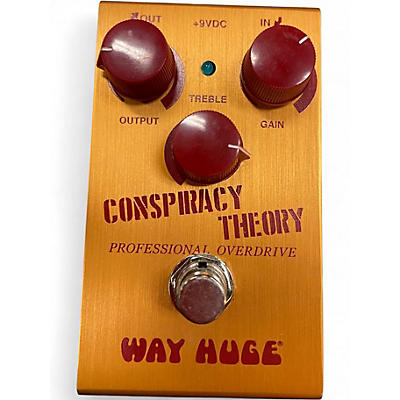 Used Way Huge Electronics CONSPIRACY THEORY PROFESSIONAL OVERDRIVE Effect Pedal