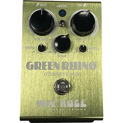 Used Way Huge Electronics Green Rhino Overdrive MkIV Effect Pedal