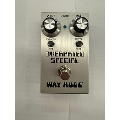 Way Huge Electronics Used Way Huge Electronics OVERRATED SPECIAL Effect Pedal