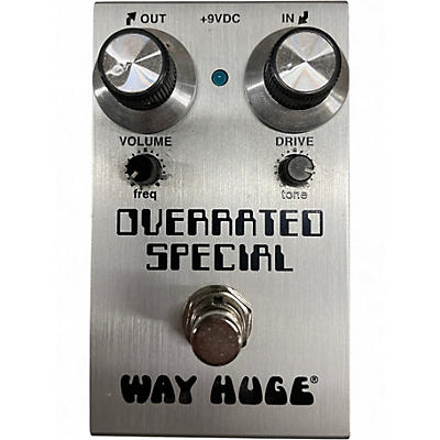 Used Way Huge Electronics OVERRATED SPECIAL Effect Pedal