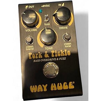 Used Way Huge Electronics PORK AND PICKLE Bass Effect Pedal