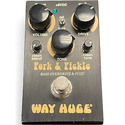Used Way Huge Electronics PORK AND PICKLE Bass Effect Pedal