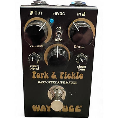 Used Way Huge Electronics PORK & PICKLE Bass Effect Pedal