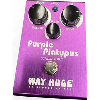 Used Way Huge Electronics PURPLE PLATYPUS OCTIDRIVE MK II Effect Pedal