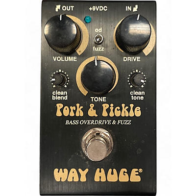 Used Way Huge Electronics Pork & Pickle Bass Effect Pedal