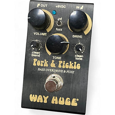 Used Way Huge Electronics Pork & Pickle Overdrive Effect Pedal
