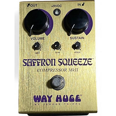 Used Way Huge Electronics SAFFRON SQUEEZE Effect Pedal