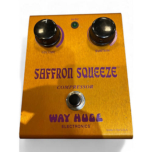 Used Way Huge Electronics SAFFRON SQUEEZE Effect Pedal