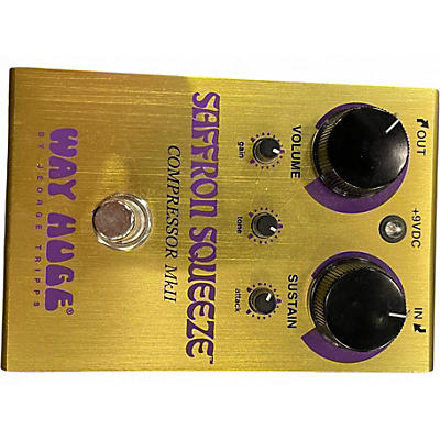 Used Way Huge Electronics SAFFRON SQUEEZE Effect Pedal