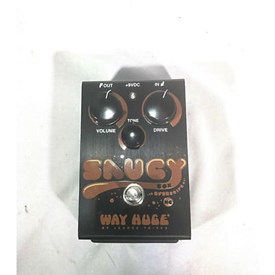 Way Huge Electronics Used Way Huge Electronics SAUCEY BOX OVERDRIVE HARDCLIP Effect Pedal