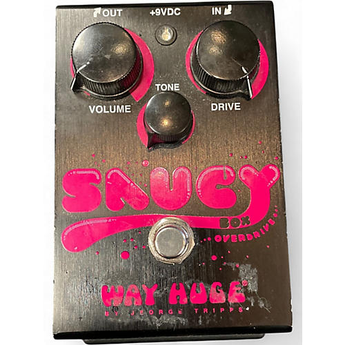 Used Way Huge Electronics SAUCY BOX OVERDRIVE Effect Pedal