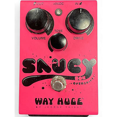 Used Way Huge Electronics SAUCY BOX OVERDRIVE Effect Pedal