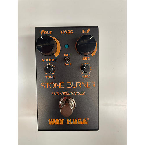 Way Huge Electronics Used Way Huge Electronics STONE BURNER ATOMIC FUZZ Effect Pedal