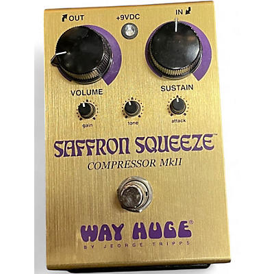 Used Way Huge Electronics Saffron Squeeze Effect Pedal