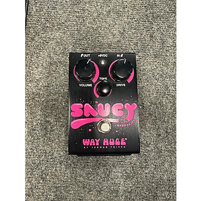 Used Way Huge Electronics Saucy Box Overdrive Effect Pedal