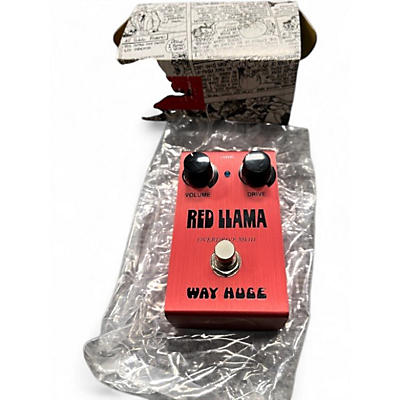 Used Way Huge Electronics Smalls Red Llama Overdrive Effect Pedal