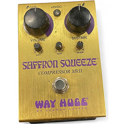 Used Way Huge Electronics WHE103 Saffron Squeeze Compressor Effect Pedal