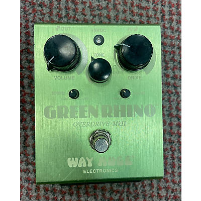 Way Huge Electronics Used Way Huge Electronics WHE202 Green Rhino Overdrive Effect Pedal