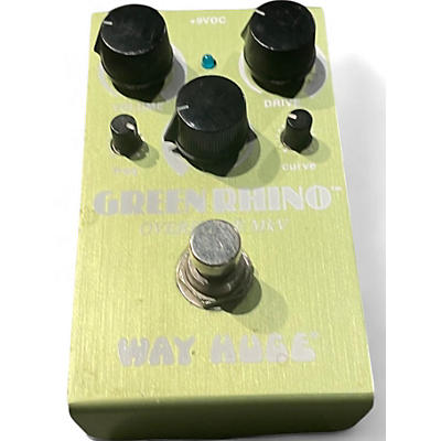 Way Huge Electronics Used Way Huge Electronics WHE202 Green Rhino Overdrive Effect Pedal