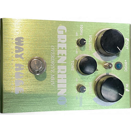 Way Huge Electronics Used Way Huge Electronics WHE202 Green Rhino Overdrive Effect Pedal