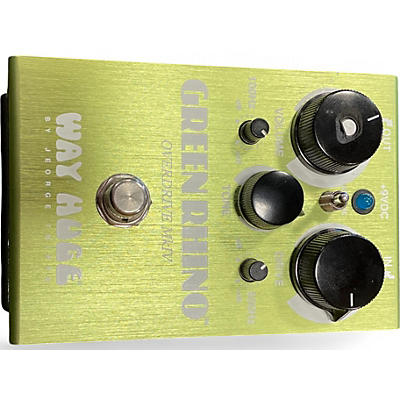 Used Way Huge Electronics WHE202 Green Rhino Overdrive Effect Pedal