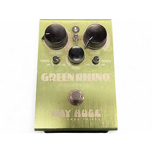 Used Way Huge Electronics WHE202 Green Rhino Overdrive Effect Pedal