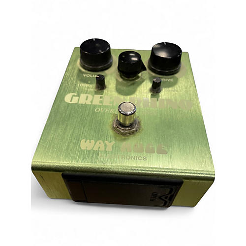 Used Way Huge Electronics WHE202 Green Rhino Overdrive Effect Pedal