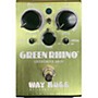 Used Way Huge Electronics WHE202 Green Rhino Overdrive Effect Pedal
