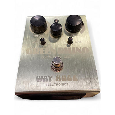 Used Way Huge Electronics WHE202 Green Rhino Overdrive Effect Pedal