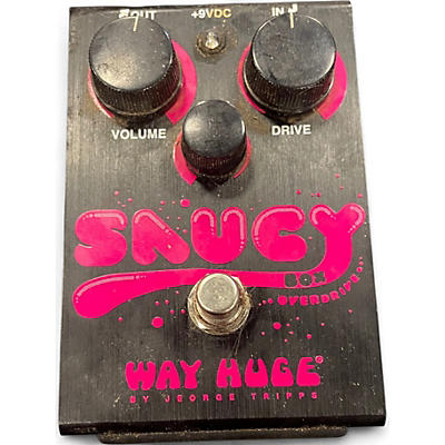 Used Way Huge Electronics WHE205 Saucy Box Overdrive Effect Pedal