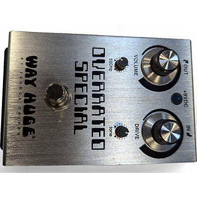 Way Huge Electronics Used Way Huge Electronics WHE208 OVERRATED SPECIAL Effect Pedal