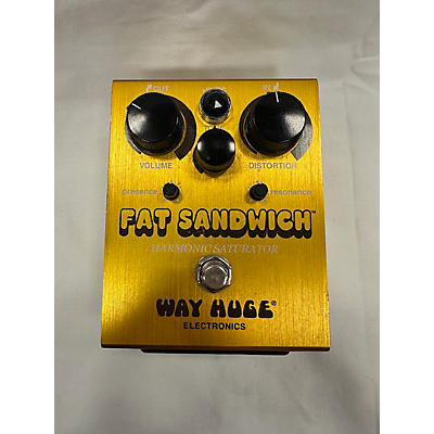 Way Huge Electronics Used Way Huge Electronics WHE301 Fat Sandwich Harmonic Saturator Distortion Effect Pedal