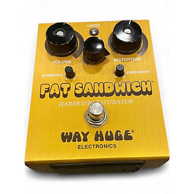 Way Huge Electronics Used Way Huge Electronics WHE301 Fat Sandwich Harmonic Saturator Distortion Effect Pedal