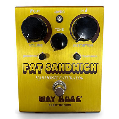 Used Way Huge Electronics WHE301 Fat Sandwich Harmonic Saturator Distortion Effect Pedal