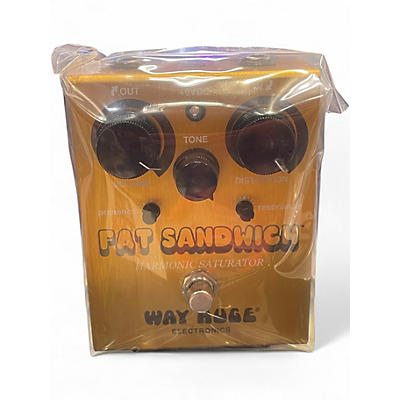 Used Way Huge Electronics WHE301 Fat Sandwich Harmonic Saturator Distortion Effect Pedal